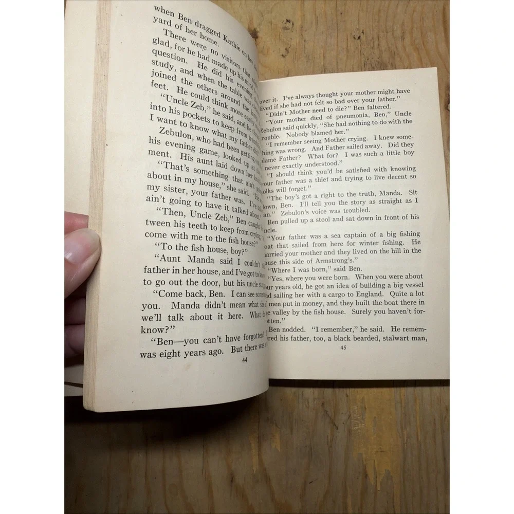 1933 Ben of Old Monhegan A Boy's Life by Sidney Baldwin hc ~ vintage 1930s